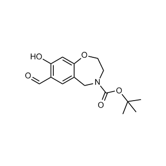 tert-Butyl 7-formyl-8-hydroxy-2,3-dihydrobenzo[f][1,4]oxazepine-4(5H)-carboxylate