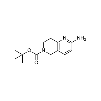 tert-Butyl 2-amino-7,8-dihydro-1,6-naphthyridine-6(5H)-carboxylate