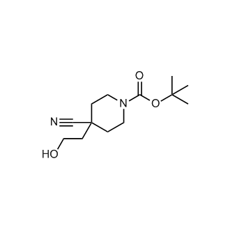 tert-Butyl 4-cyano-4-(2-hydroxyethyl)piperidine-1-carboxylate