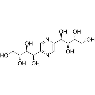 (1R,1'R,2S,2'S,3R,3'R)-1,1'-(Pyrazine-2,5-diyl)bis(butane-1,2,3,4-tetraol) (Glucosamine Impurity)