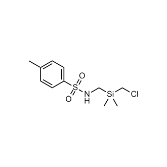 (((Chloromethyl)dimethylsilyl)methyl)-4-methylbenzenesulfonamide