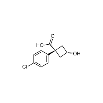 (1s,3s)-1-(4-Chlorophenyl)-3-hydroxycyclobutanecarboxylic acid