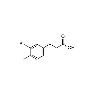 3-(3-Bromo-4-methylphenyl)propanoic acid