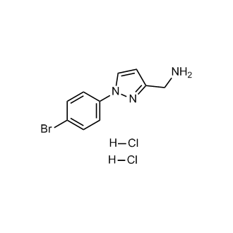 (1-(4-Bromophenyl)-1H-pyrazol-3-yl)methanamine dihydrochloride