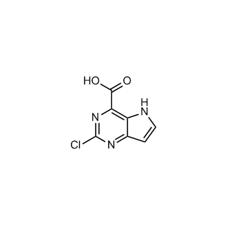 2-Chloro-5H-pyrrolo[3,2-d]pyrimidine-4-carboxylic acid
