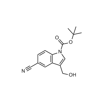 tert-Butyl 5-cyano-3-(hydroxymethyl)-1H-indole-1-carboxylate