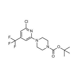 Tert-butyl 4-(6-chloro-4-(trifluoromethyl)pyridin-2-yl)piperazine-1-carboxylate