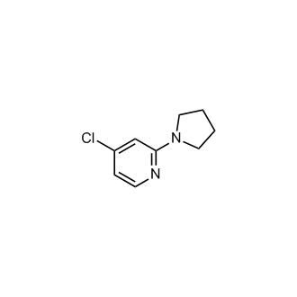4-Chloro-2-(pyrrolidin-1-yl)pyridine