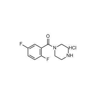 (2,5-Difluorophenyl)(piperazin-1-yl)methanone hydrochloride