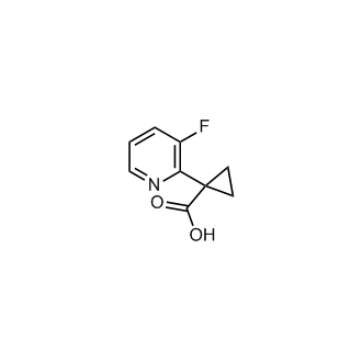 1-(3-Fluoropyridin-2-yl)cyclopropane-1-carboxylic acid