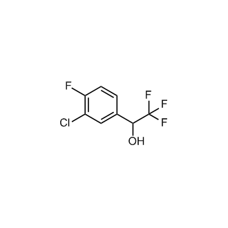 1-(3-Chloro-4-fluorophenyl)-2,2,2-trifluoroethan-1-ol