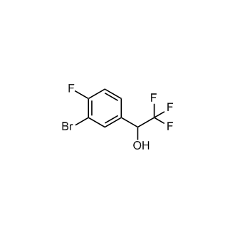 1-(3-Bromo-4-fluorophenyl)-2,2,2-trifluoroethan-1-ol