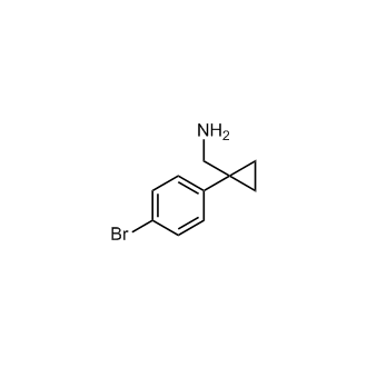 (1-(4-Bromophenyl)cyclopropyl)methanamine