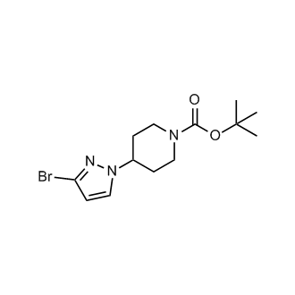 Tert-butyl 4-(3-bromo-1H-pyrazol-1-yl)piperidine-1-carboxylate