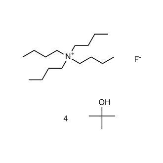 Tetrabutylammonium fluoride tetra-2-methylpropan-2-ol complex