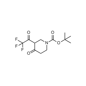 Tert-butyl 4-oxo-3-(2,2,2-trifluoroacetyl)piperidine-1-carboxylate