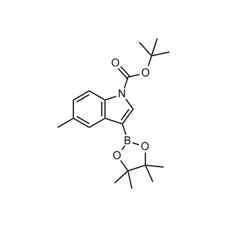 Tert-butyl 5-methyl-3-(4,4,5,5-tetramethyl-1,3,2-dioxaborolan-2-yl)-1H-indole-1-carboxylate