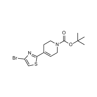 Tert-butyl 4-(4-bromothiazol-2-yl)-3,6-dihydropyridine-1(2H)-carboxylate