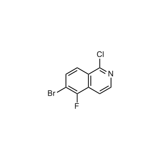 6-Bromo-1-chloro-5-fluoroisoquinoline