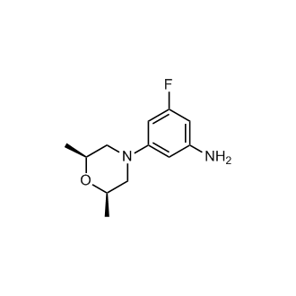 rel-3-((2S,6R)-2,6-dimethylmorpholino)-5-fluoroaniline