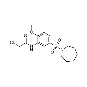 N-(5-(azepan-1-ylsulfonyl)-2-methoxyphenyl)-2-chloroacetamide