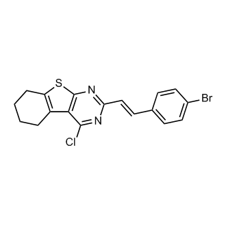 2-(4-Bromostyryl)-4-chloro-5,6,7,8-tetrahydrobenzo[4,5]thieno[2,3-d]pyrimidine