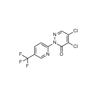 4,5-Dichloro-2-(5-(trifluoromethyl)pyridin-2-yl)pyridazin-3(2H)-one