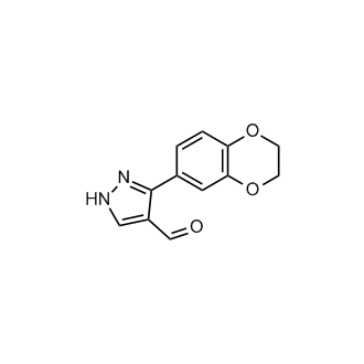 3-(2,3-Dihydrobenzo[b][1,4]dioxin-6-yl)-1H-pyrazole-4-carbaldehyde
