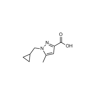 1-(Cyclopropylmethyl)-5-methyl-1H-pyrazole-3-carboxylic acid