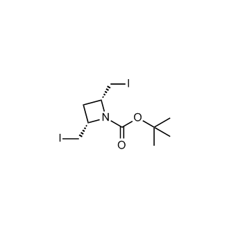 Tert-butyl (2R,4S)-2,4-bis(iodomethyl)azetidine-1-carboxylate