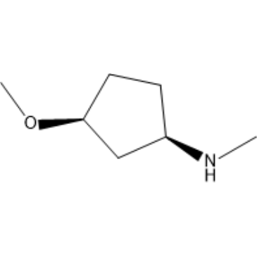rel-(1R,3S)-3-Methoxy-N-methylcyclopentan-1-amine