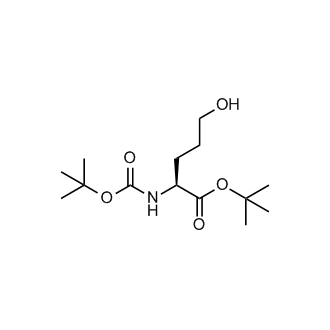 (S)-tert-Butyl 2-((tert-butoxycarbonyl)amino)-5-hydroxypentanoate