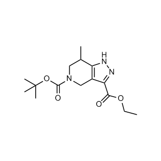 5-tert-Butyl 3-ethyl 7-methyl-6,7-dihydro-1H-pyrazolo[4,3-c]pyridine-3,5(4H)-dicarboxylate
