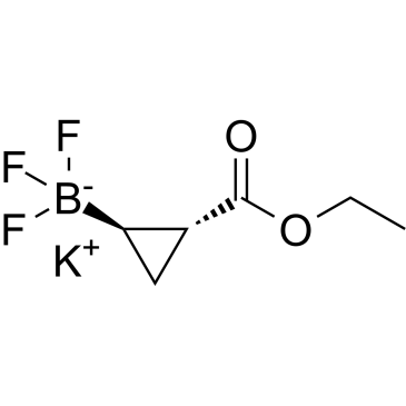 Potassium (rel-(1R,2R)-2-(ethoxycarbonyl)cyclopropyl)trifluoroborate