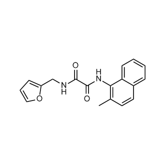 N1-(Furan-2-ylmethyl)-N2-(2-methylnaphthalen-1-yl)oxalamide