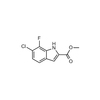 Methyl 6-chloro-7-fluoro-1H-indole-2-carboxylate