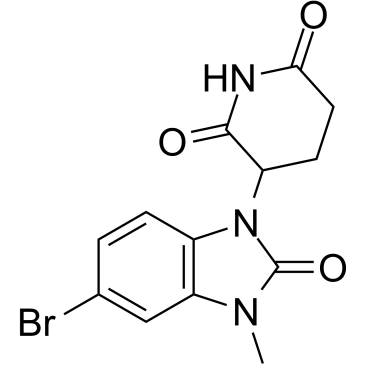 3-(5-Bromo-3-methyl-2-oxo-2,3-dihydro-1H-benzo[d]imidazol-1-yl)piperidine-2,6-dione
