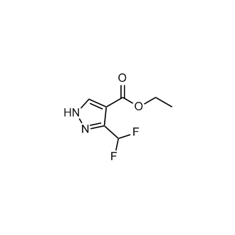 Ethyl 3-(difluoromethyl)-1H-pyrazole-4-carboxylate