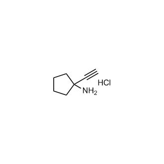 1-Ethynylcyclopentan-1-amine hydrochloride