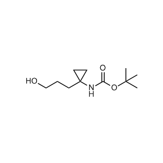 Tert-butyl (1-(3-hydroxypropyl)cyclopropyl)carbamate
