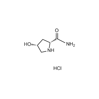 (2R,4R)-4-hydroxypyrrolidine-2-carboxamide hydrochloride