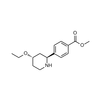 Methyl 4-((2S,4S)-4-ethoxypiperidin-2-yl)benzoate
