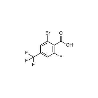 2-Bromo-6-fluoro-4-(trifluoromethyl)benzoic acid