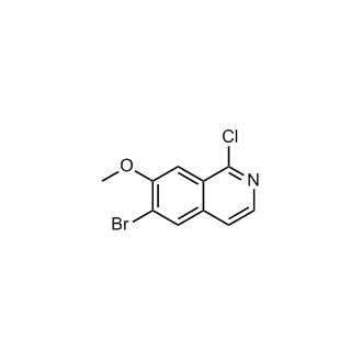 6-Bromo-1-chloro-7-methoxyisoquinoline