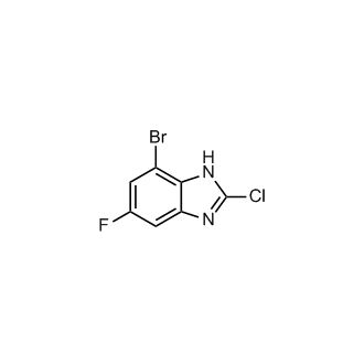 7-Bromo-2-chloro-5-fluoro-1H-benzo[d]imidazole
