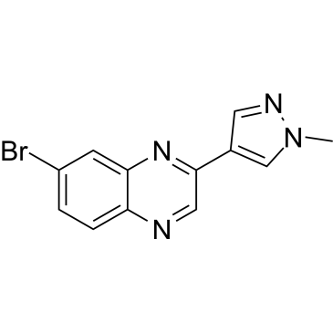 7-Bromo-2-(1-methyl-1H-pyrazol-4-yl)quinoxaline