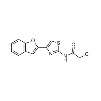 N-(4-(Benzofuran-2-yl)thiazol-2-yl)-2-chloroacetamide