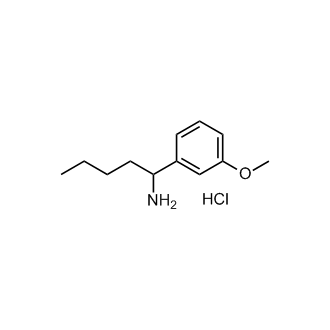 1-(3-Methoxyphenyl)pentan-1-amine hydrochloride