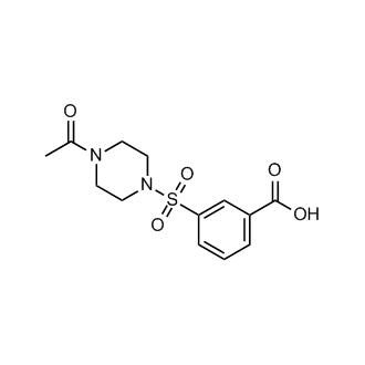3-((4-Acetylpiperazin-1-yl)sulfonyl)benzoic acid