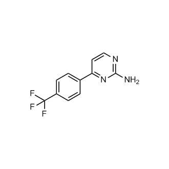 4-(4-(Trifluoromethyl)phenyl)pyrimidin-2-amine